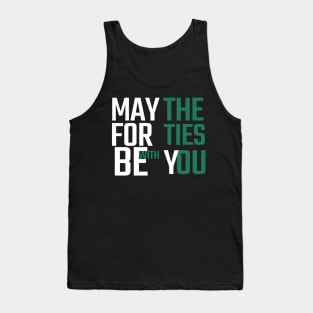 Funny May The Forties Be With You 40th Birthday Tank Top